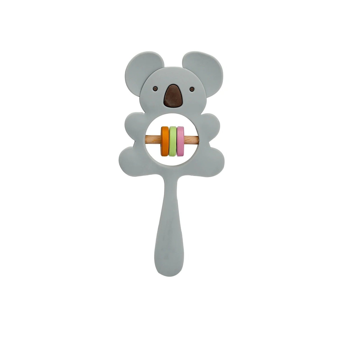 flourishflawless-baby-product-grey-koala-1-pcs-silicone-teether-koala